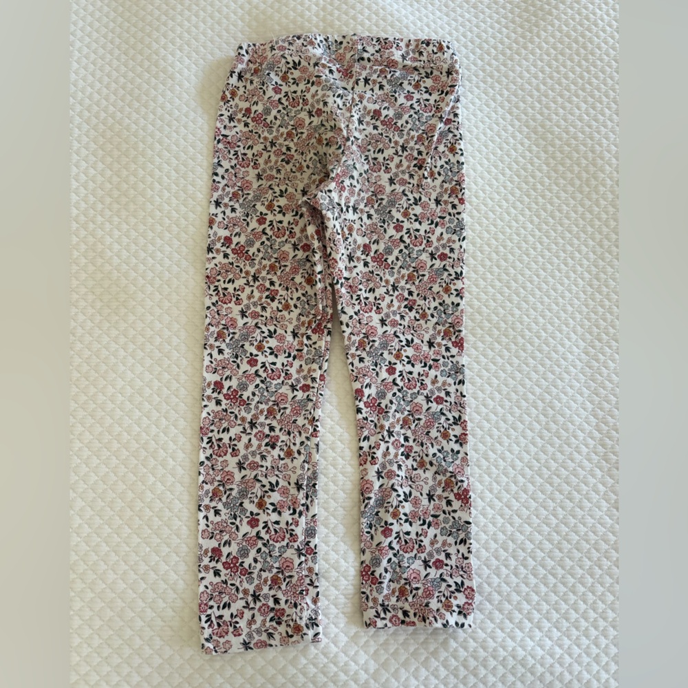 GUC Janie and Jack 3T Floral leggings